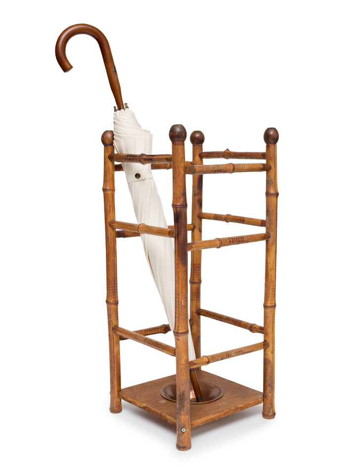 Vintage Bamboo Umbrella Stand