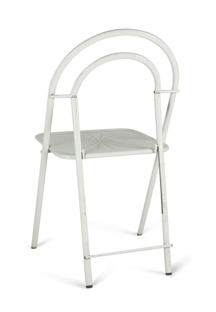 Set of Metal Folding Dining Chairs by Bieffeplast