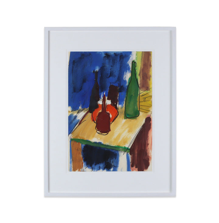 Paul Chidlaw, Framed Oil Still Life on Paper 2