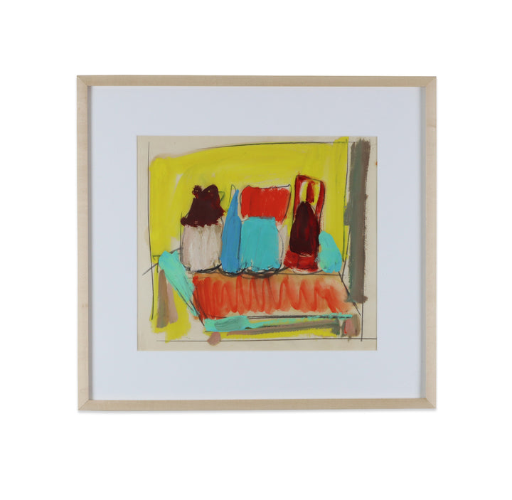 Paul Chidlaw, Framed Oil Still Life on Paper 11