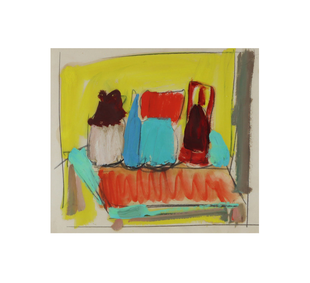 Paul Chidlaw, Framed Oil Still Life on Paper 11