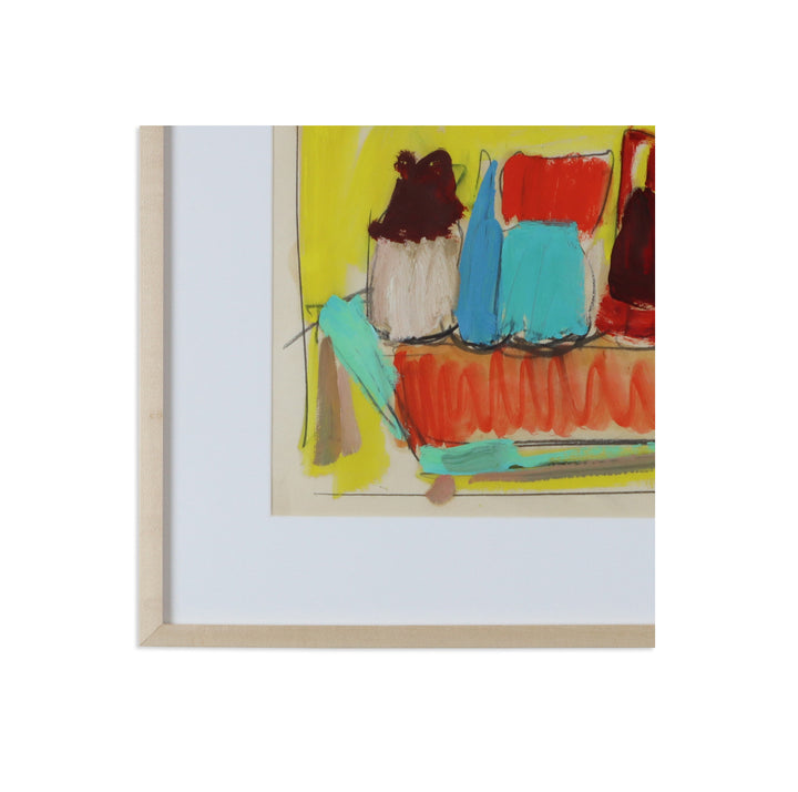 Paul Chidlaw, Framed Oil Still Life on Paper 11
