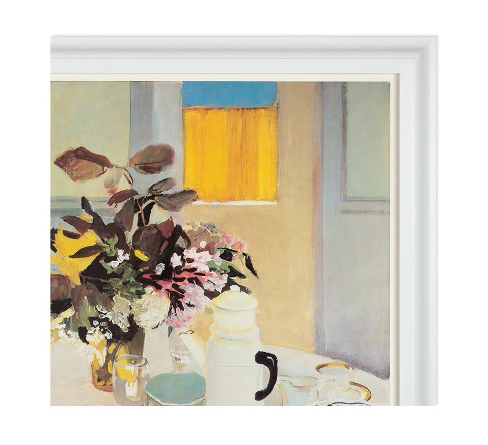 Framed Fairfield Porter Exhibition Poster
