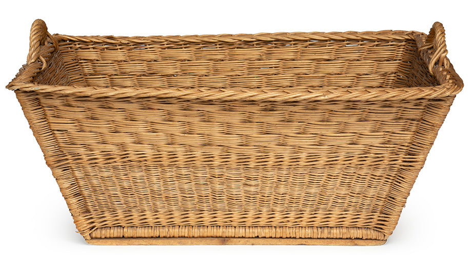 Vintage French Laundry Basket