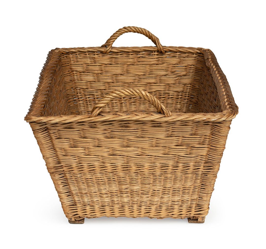 Vintage French Laundry Basket