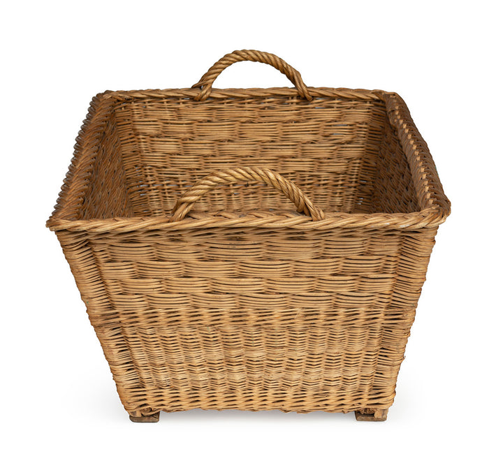 Vintage French Laundry Basket