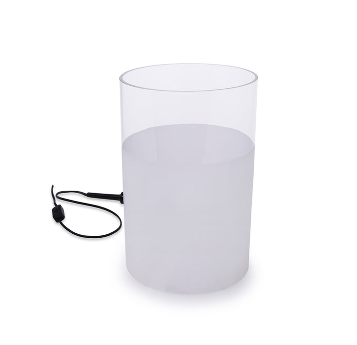 Glass Cylinder Lamp by Fontana Arte