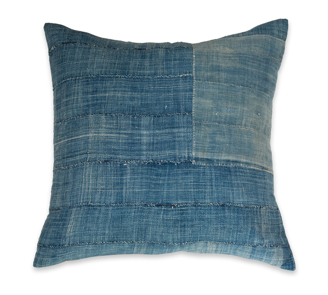 Vintage West African Indigo Pillow