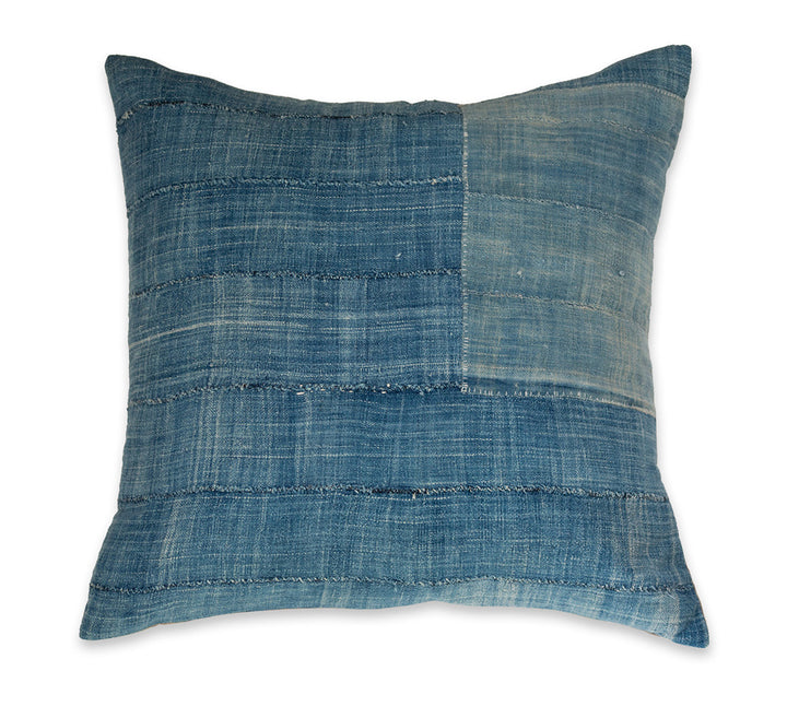 Vintage West African Indigo Pillow