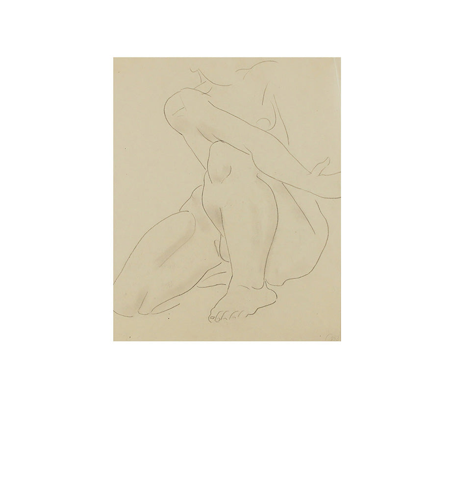 Jan Matulka, Figure Drawing
