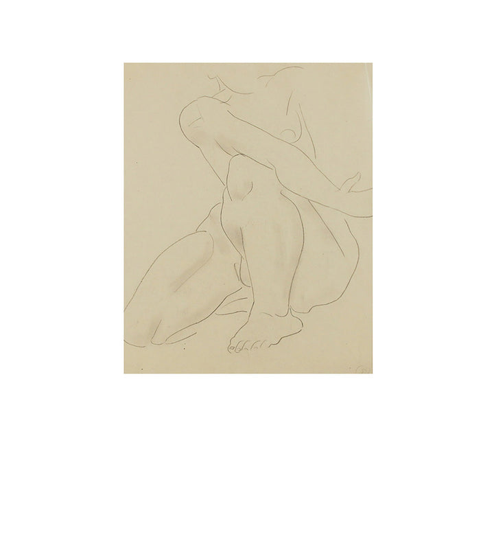 Jan Matulka, Figure Drawing