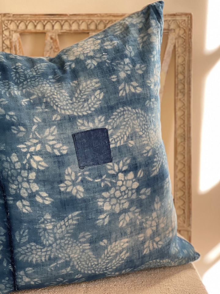 Vintage Nankeen Pillow 2