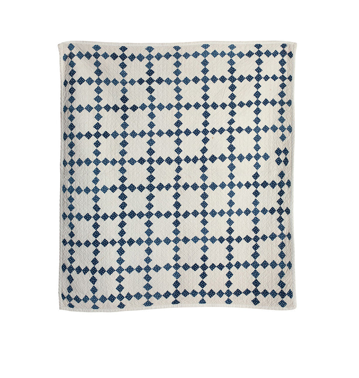 19th-Century American Crib Quilt