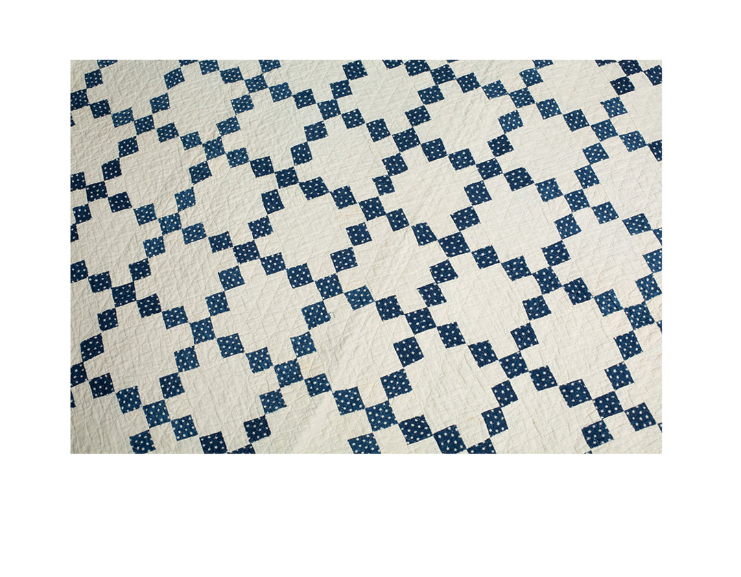 19th-Century American Crib Quilt