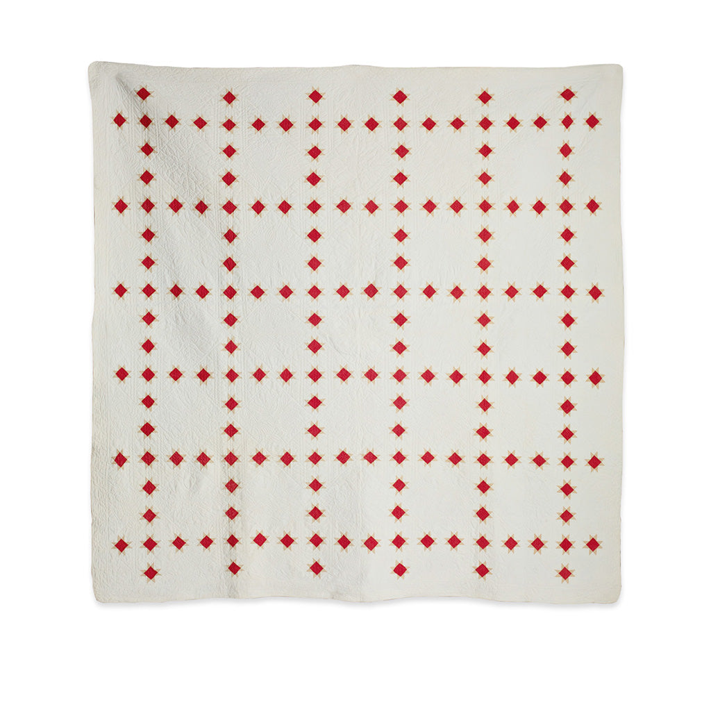 Diamond Stars American Quilt, circa 1900