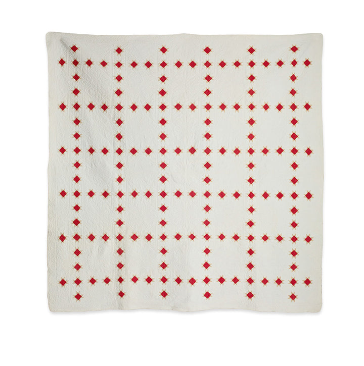 Diamond Stars American Quilt, circa 1900