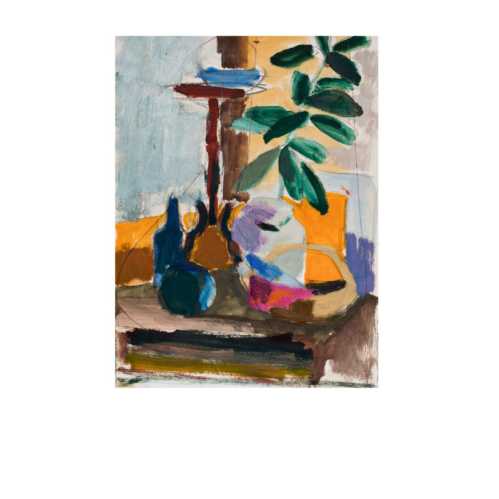 Paul Chidlaw, Oil Still Life on Paper 1 6