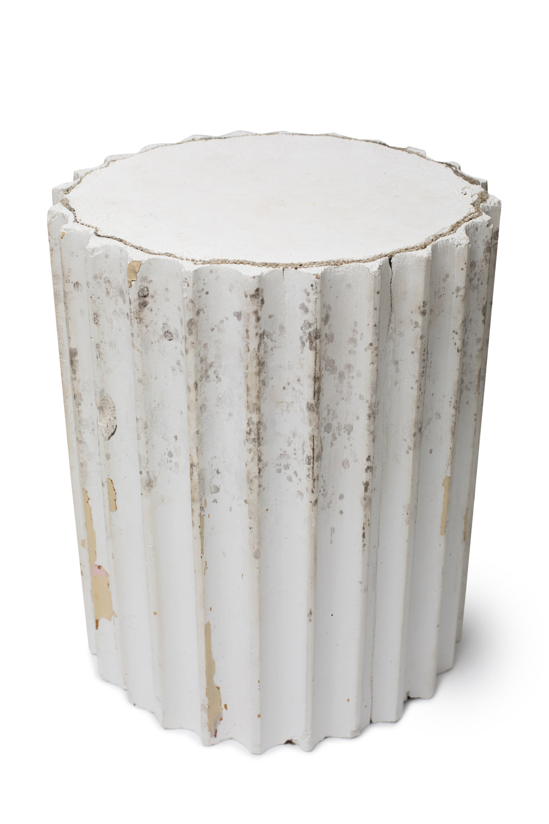 Plaster Column Side Table 3