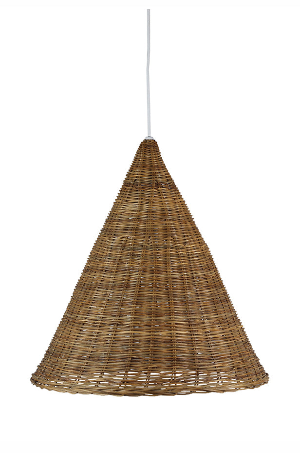 Vintage Rattan Pendant