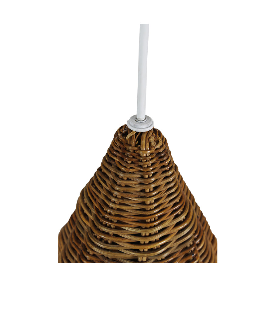 Vintage Rattan Pendant