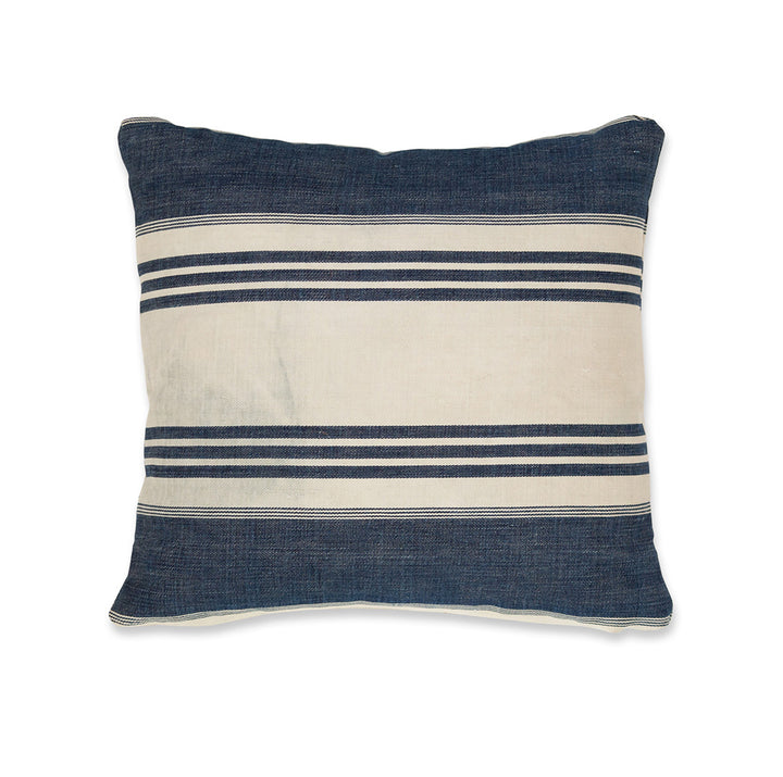Vintage French Ticking Stripe Pillow 1