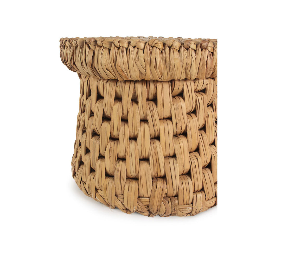 Pair of Mexican Palm Leaf Tables or Stools