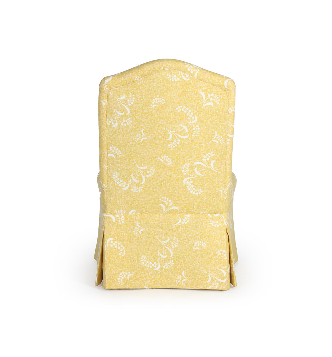 Vintage Upholstered Slipper Chair
