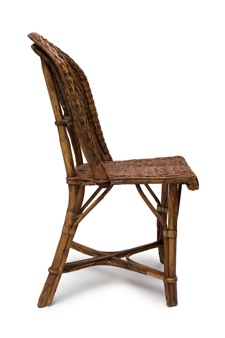 Vintage Rattan Bistro Chair