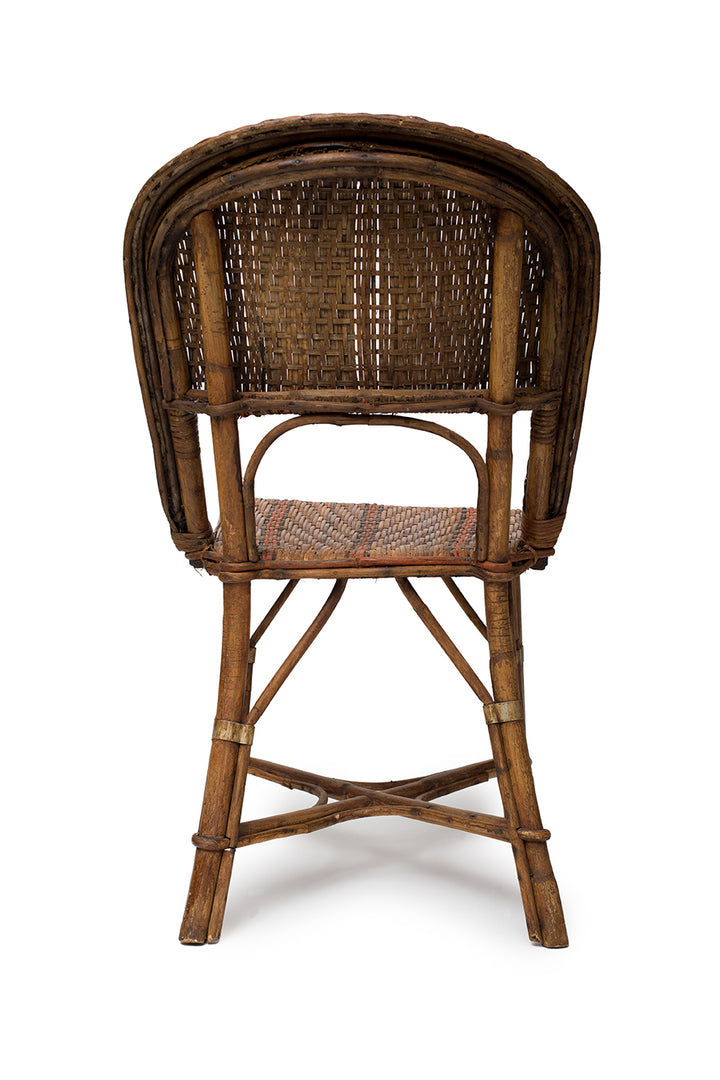 Vintage Rattan Bistro Chair