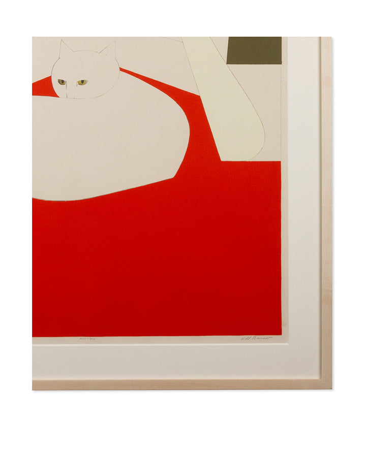Will Barnet, Woman Reading