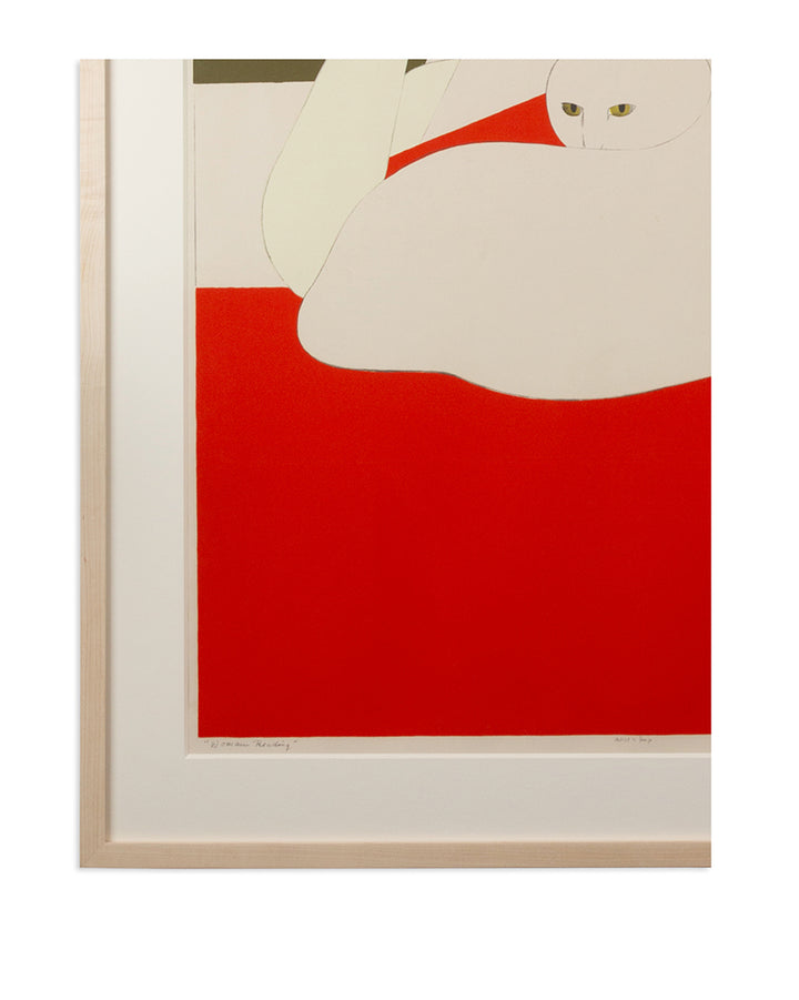Will Barnet, Woman Reading