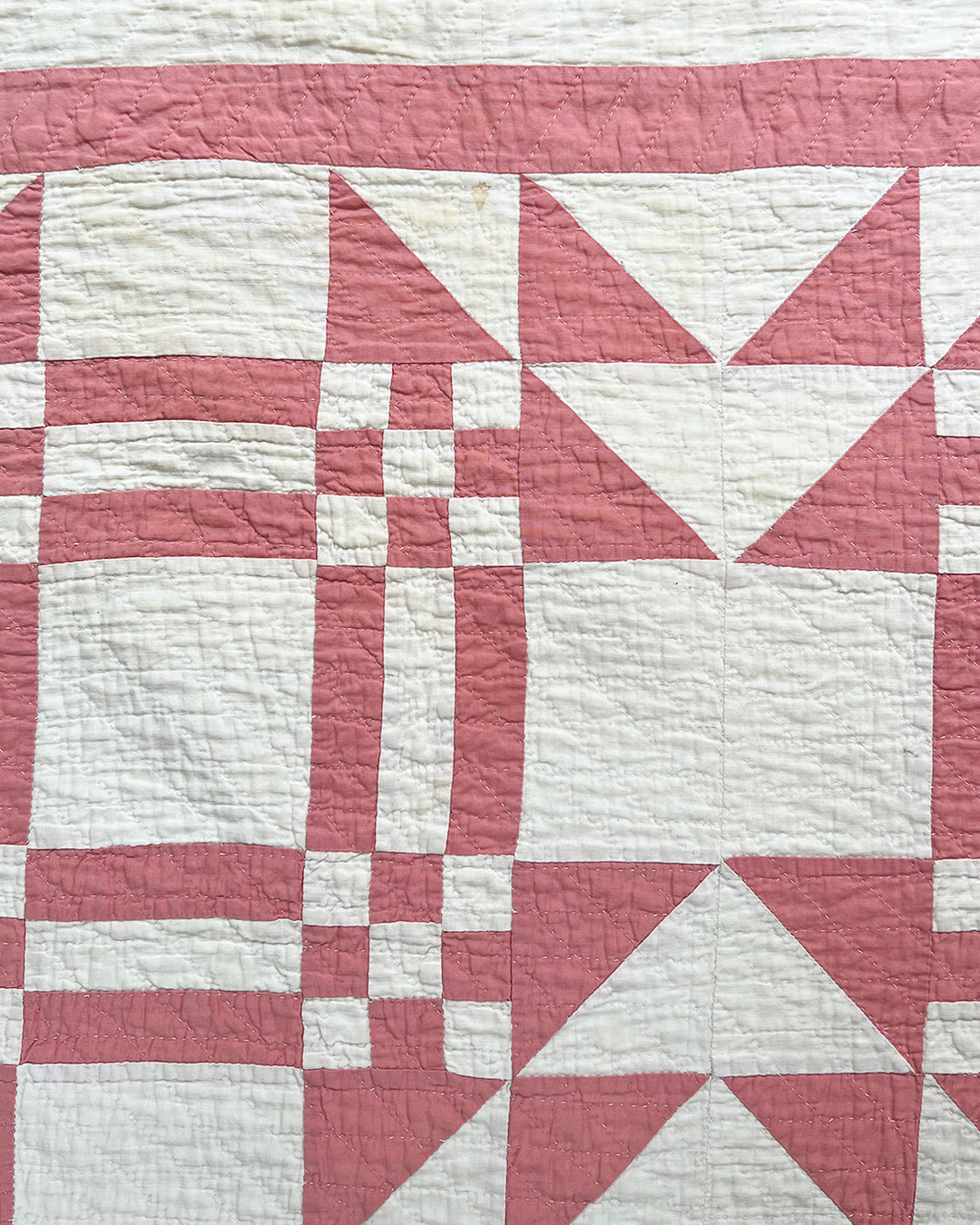 Goose in the Pond Quilt, late 19th Century